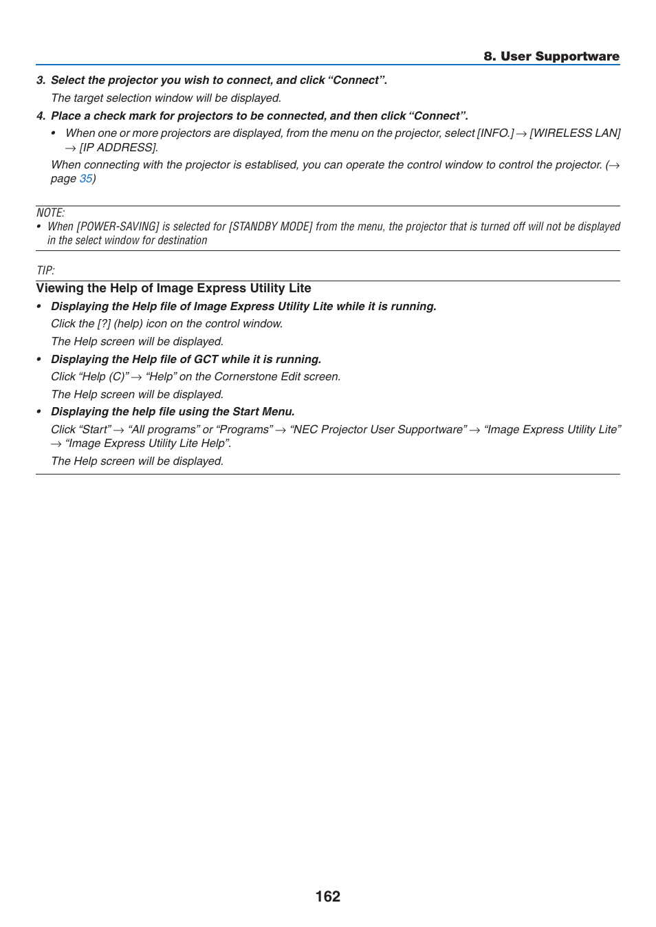 NEC NP-P350X User Manual | Page 180 / 222
