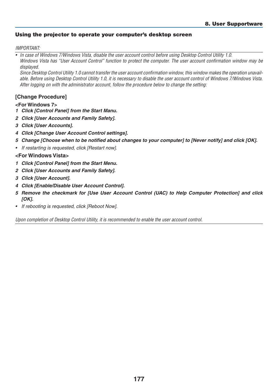 NEC NP-P350X User Manual | Page 195 / 222