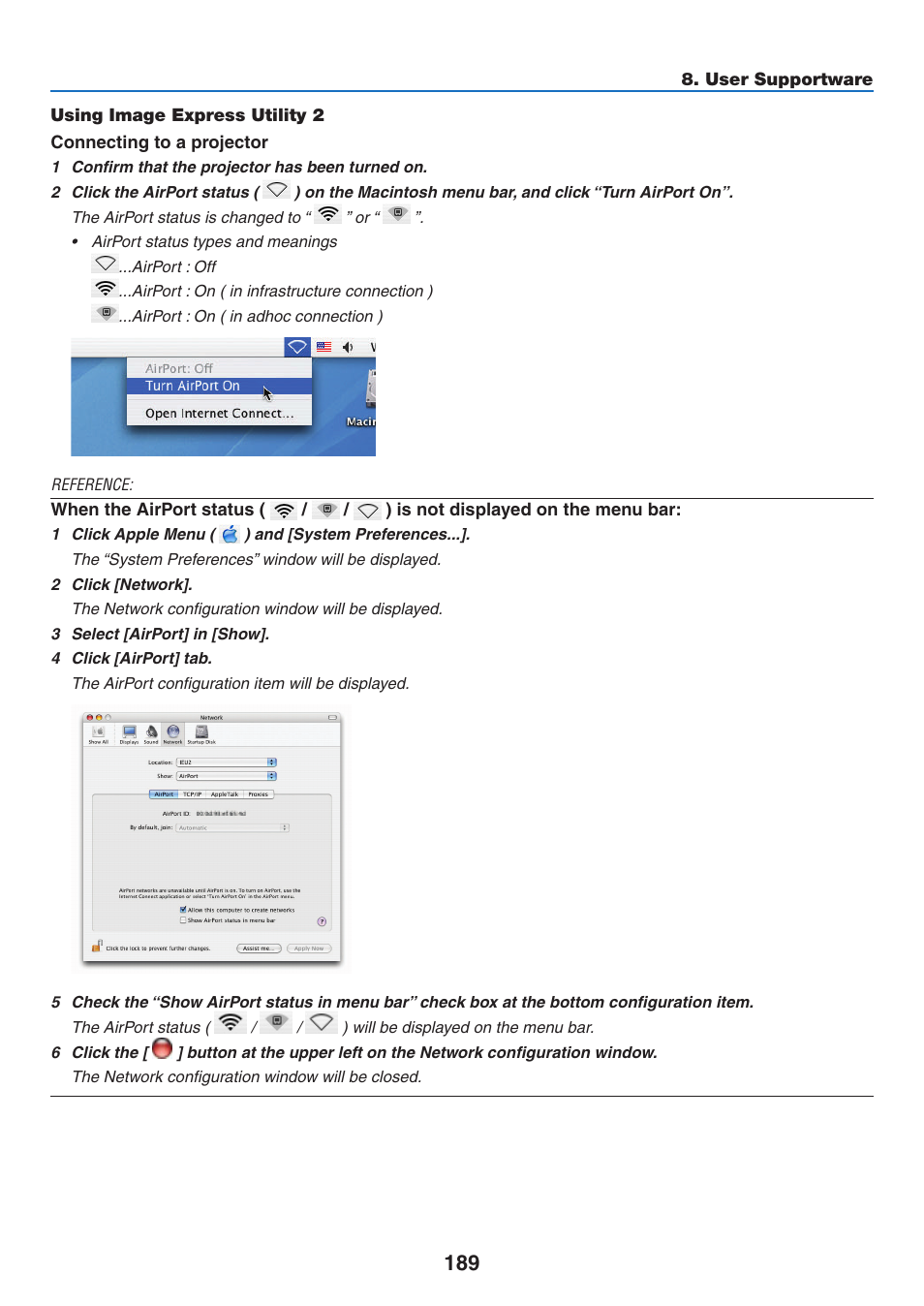 Using image express utility 2 | NEC NP-P350X User Manual | Page 207 / 222