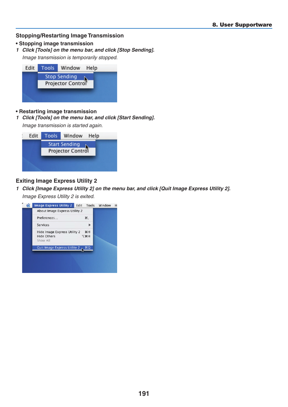 NEC NP-P350X User Manual | Page 209 / 222