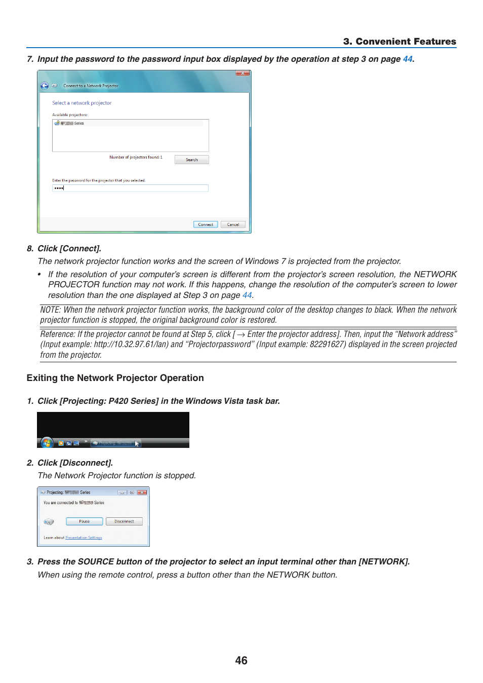 NEC NP-P350X User Manual | Page 64 / 222
