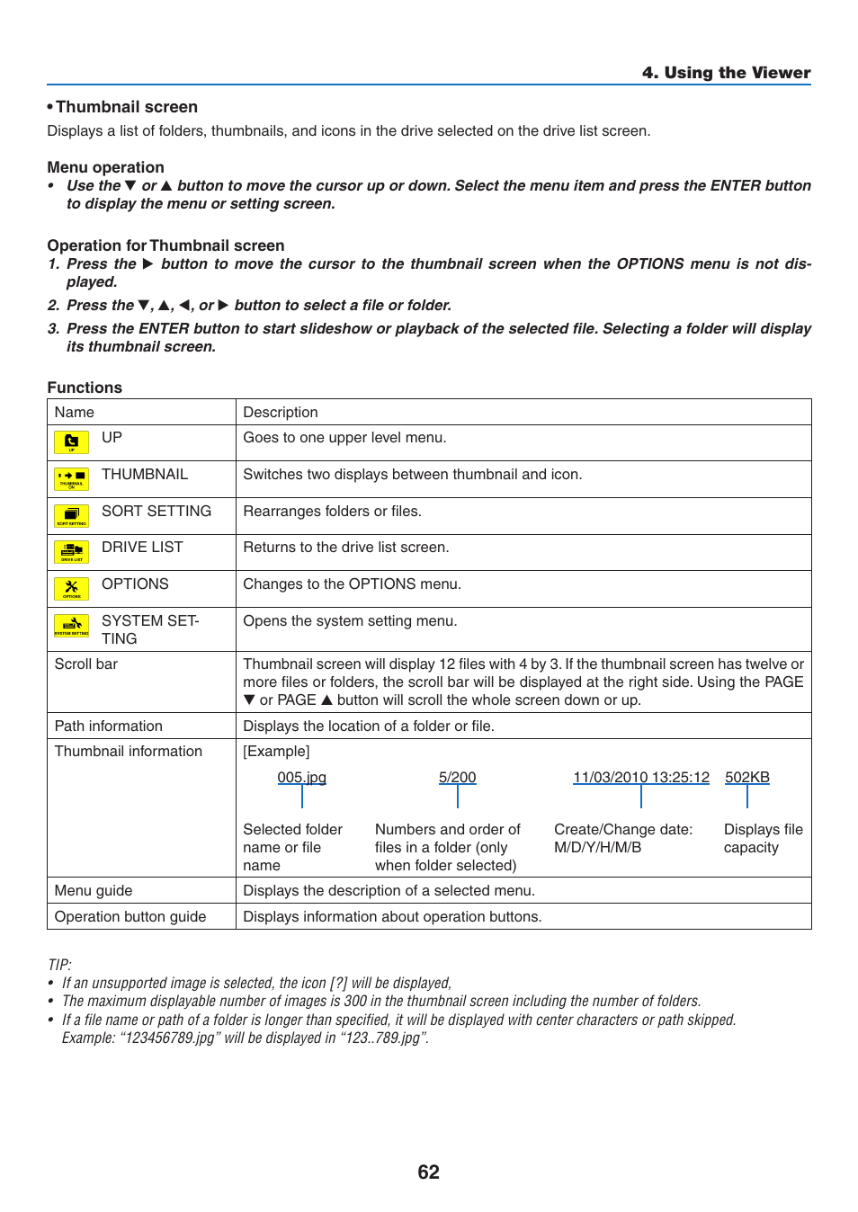 NEC NP-P350X User Manual | Page 80 / 222