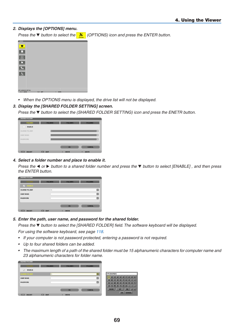 NEC NP-P350X User Manual | Page 87 / 222