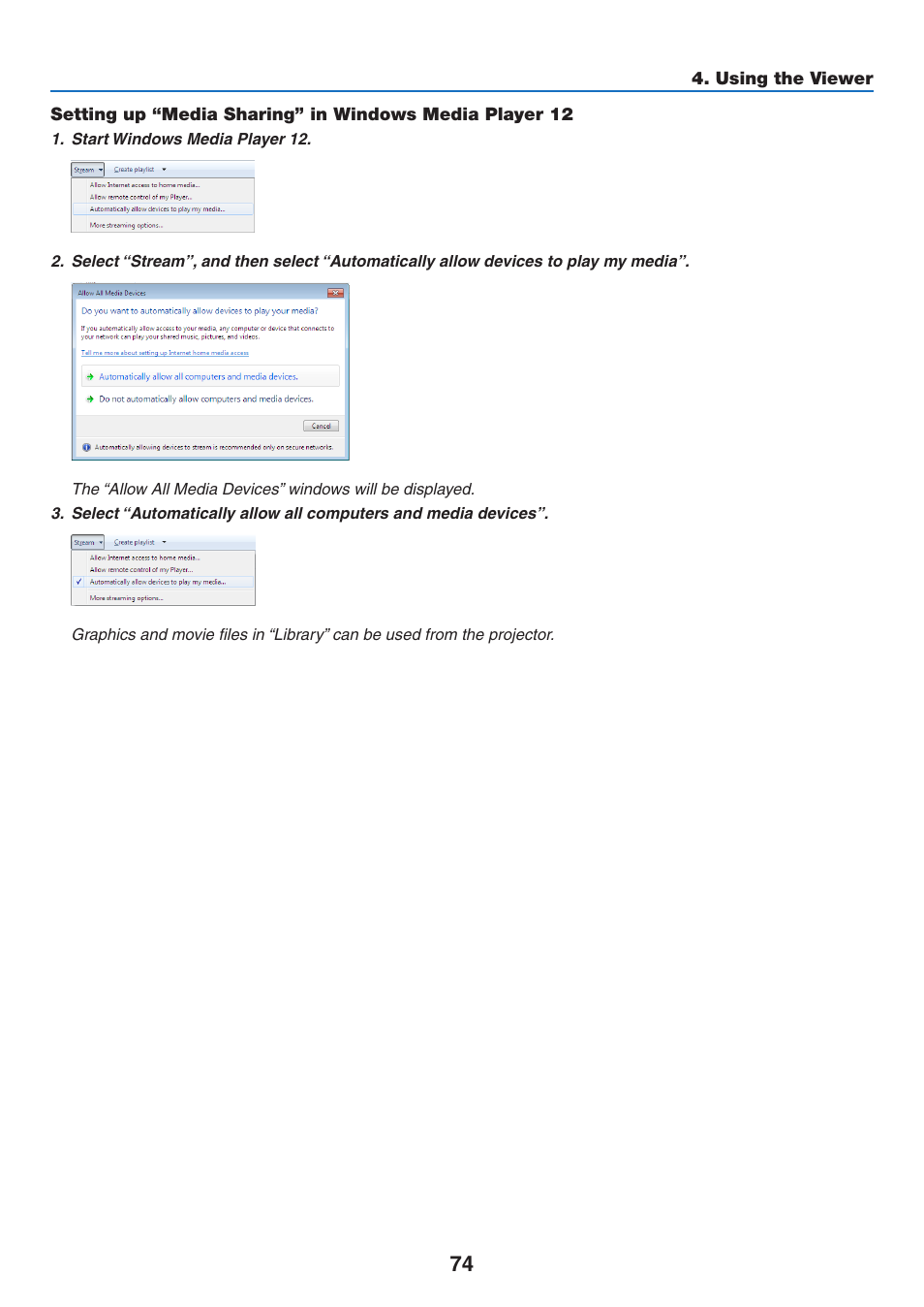 NEC NP-P350X User Manual | Page 92 / 222