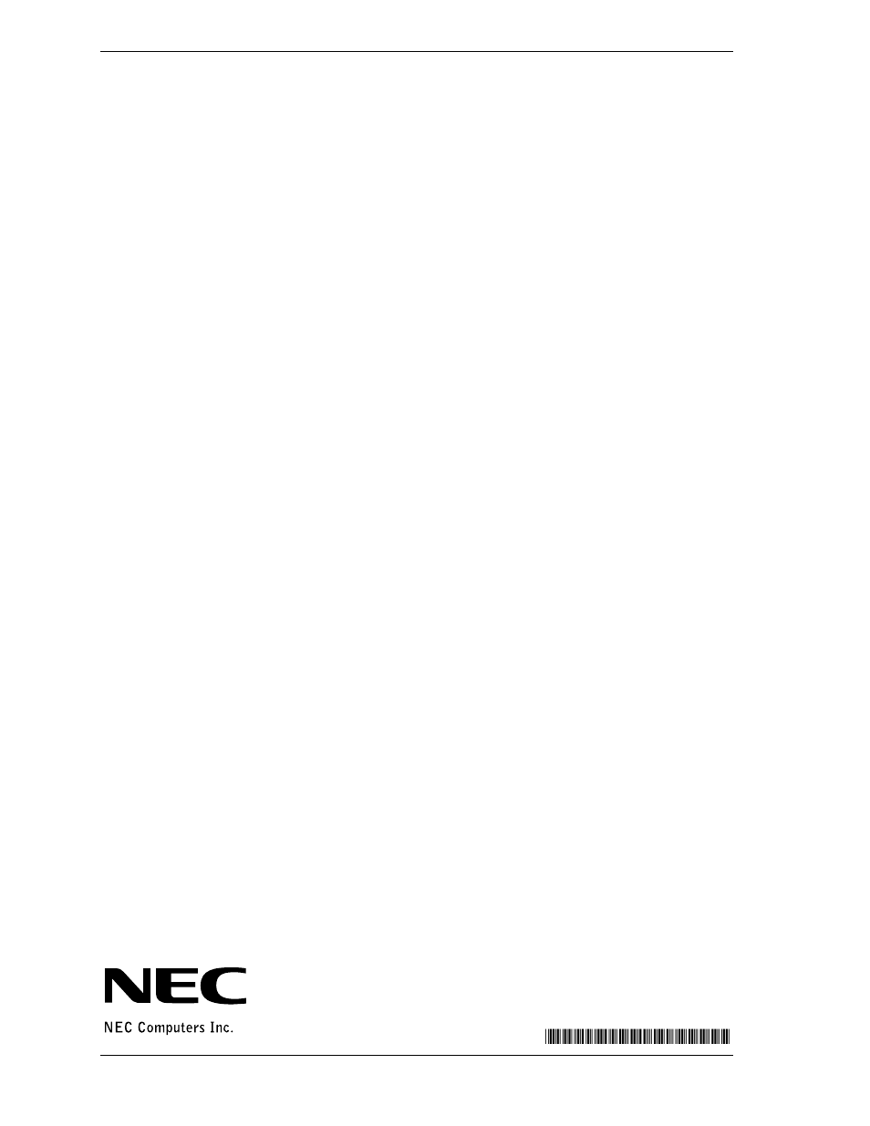 NEC VERSA BAY III User Manual | Page 8 / 8