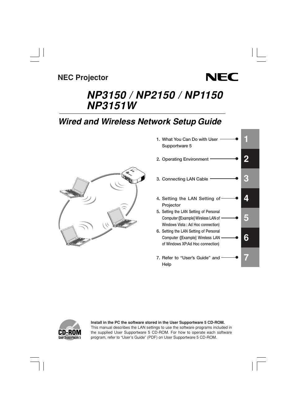 NEC NP3150 User Manual | 44 pages