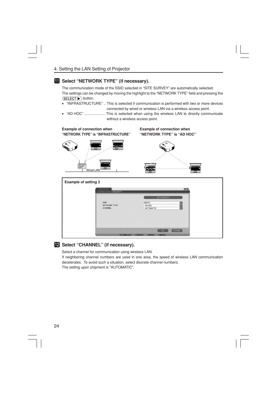 NEC NP3150 User Manual | Page 24 / 44