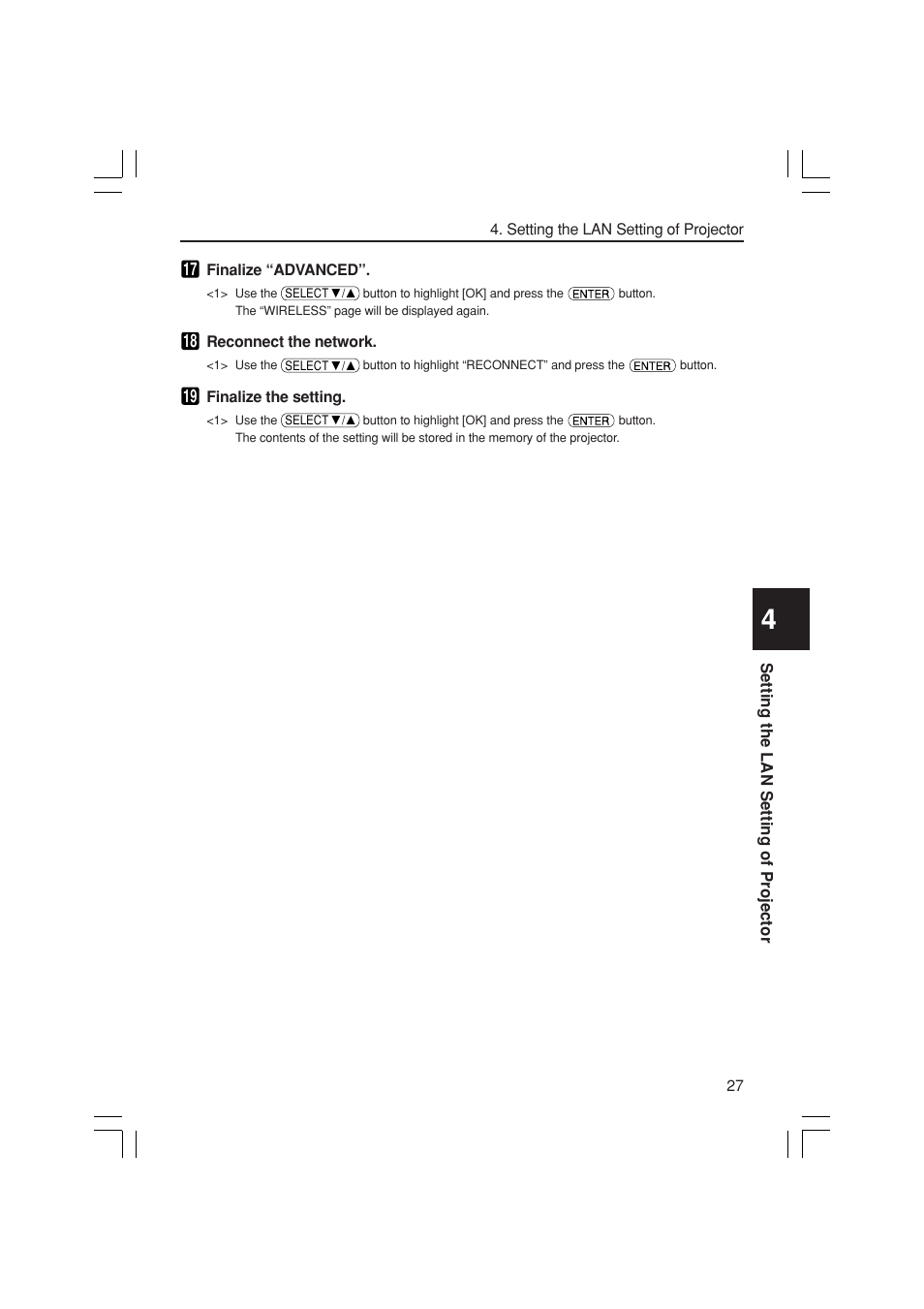 NEC NP3150 User Manual | Page 27 / 44