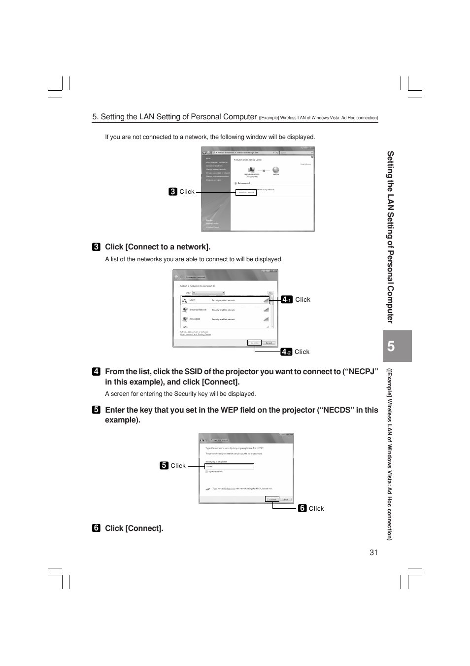 NEC NP3150 User Manual | Page 31 / 44