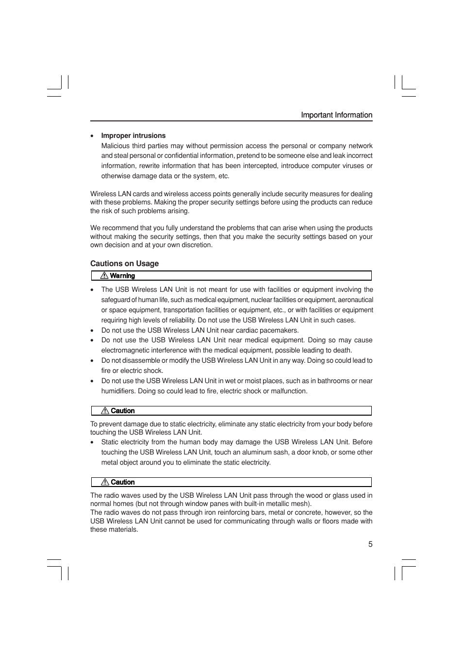 NEC NP3150 User Manual | Page 5 / 44