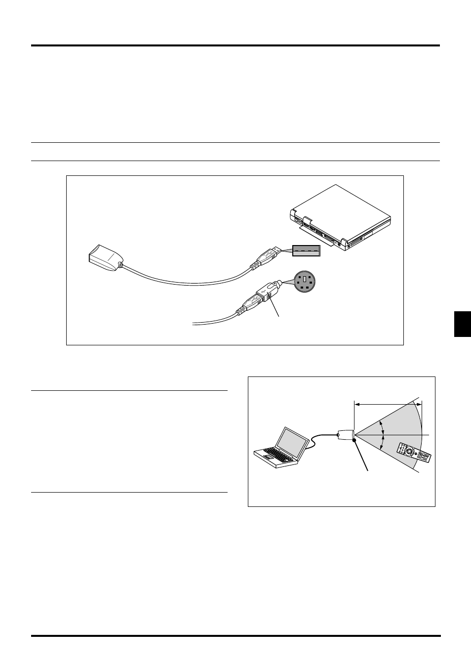 Using remote mouse receiver, E–15 | NEC LT150Z User Manual | Page 21 / 62