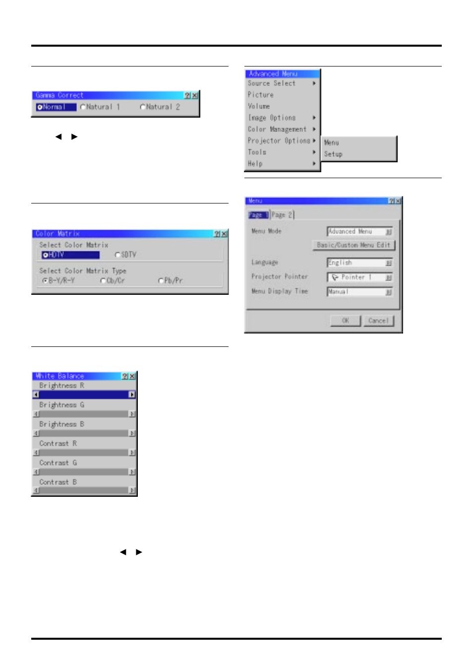 E–36 | NEC LT150Z User Manual | Page 42 / 62