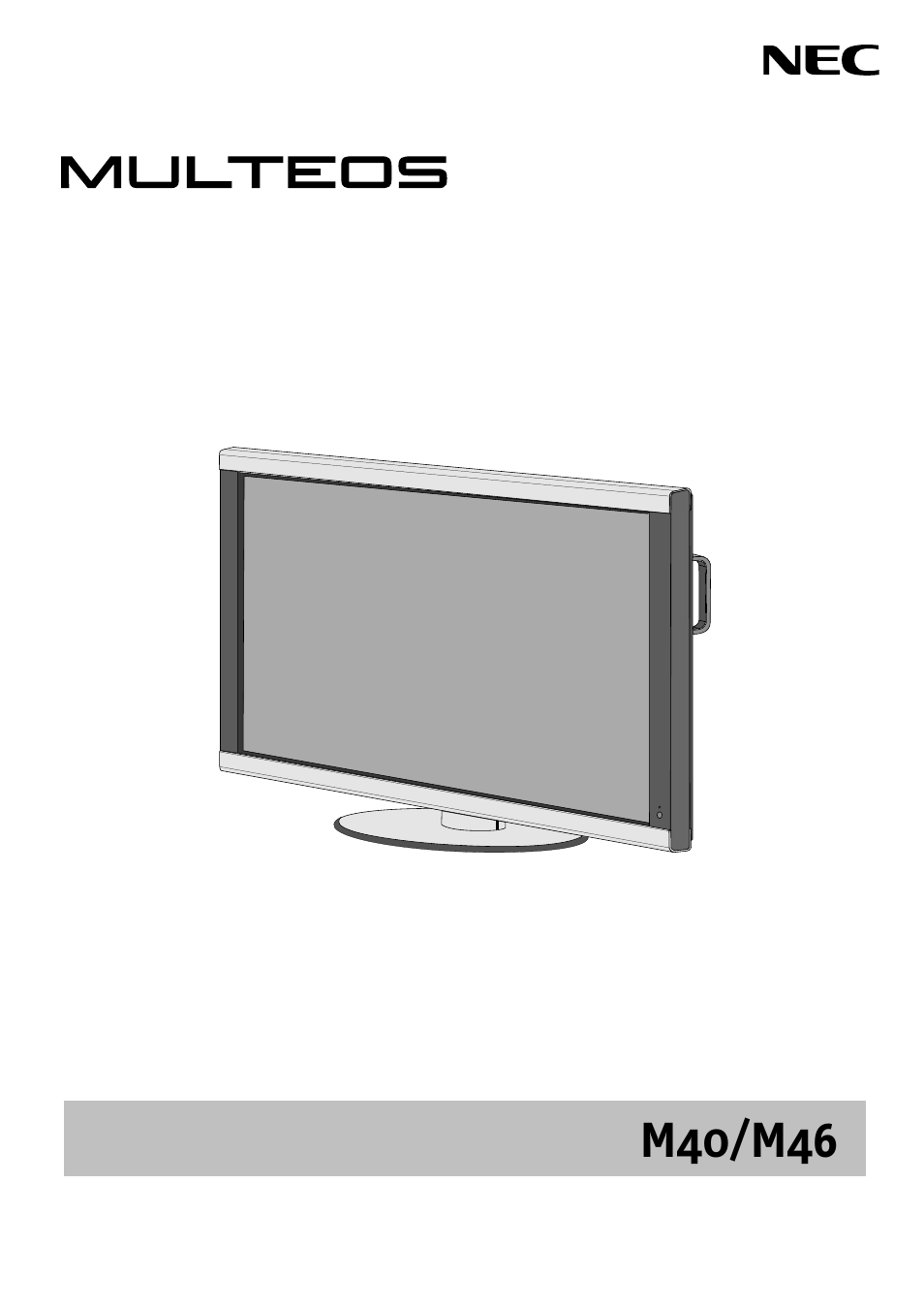 NEC MULTEOS M40 User Manual | 152 pages