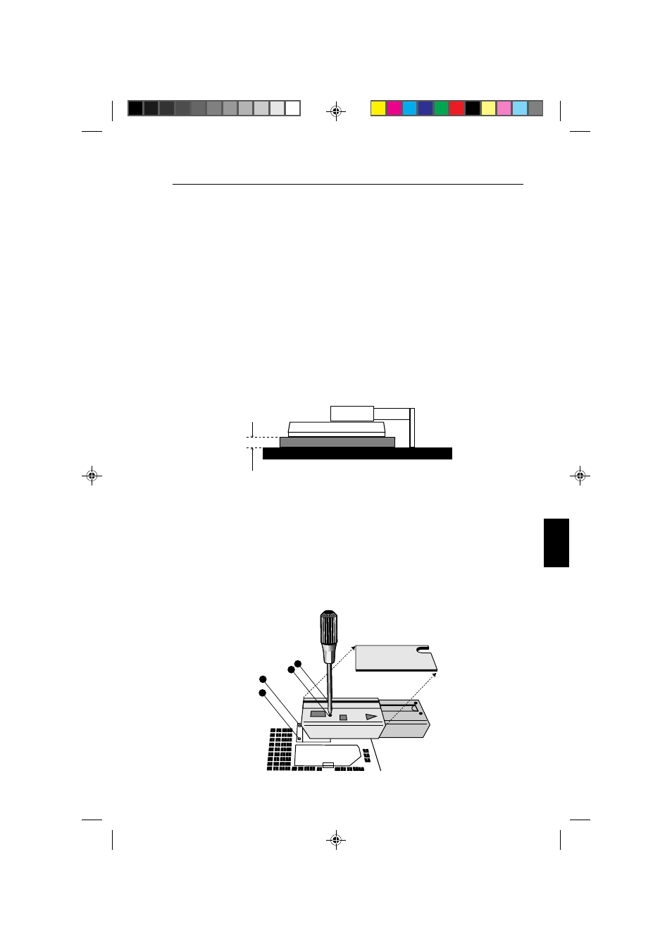 Quite el soporte del monitor para hacer el montaje | NEC LCD1510V User Manual | Page 122 / 170