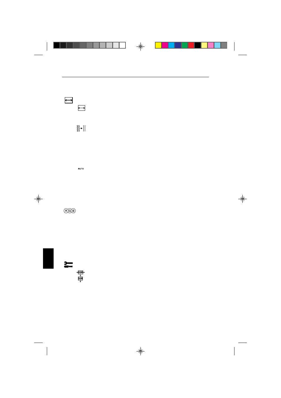 Controlli di regolazione dell’’immagine, Sistema di controllo dei colori, Utensili | NEC LCD1510V User Manual | Page 155 / 170