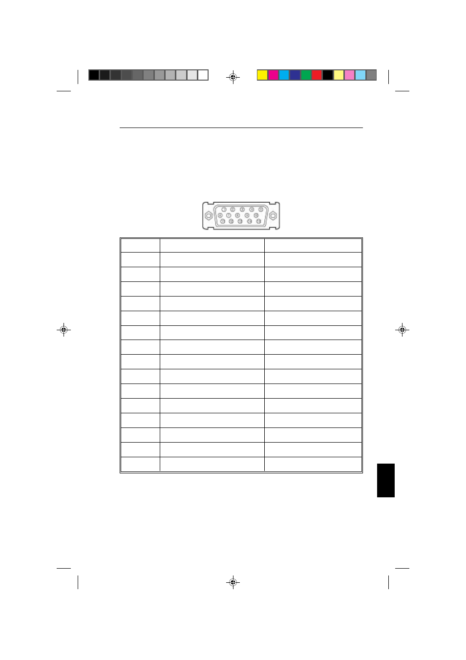 App. a pin assignments | NEC LCD1510V User Manual | Page 166 / 170