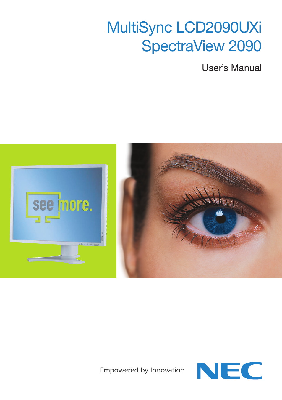 NEC LCD2090UXi User Manual | 29 pages