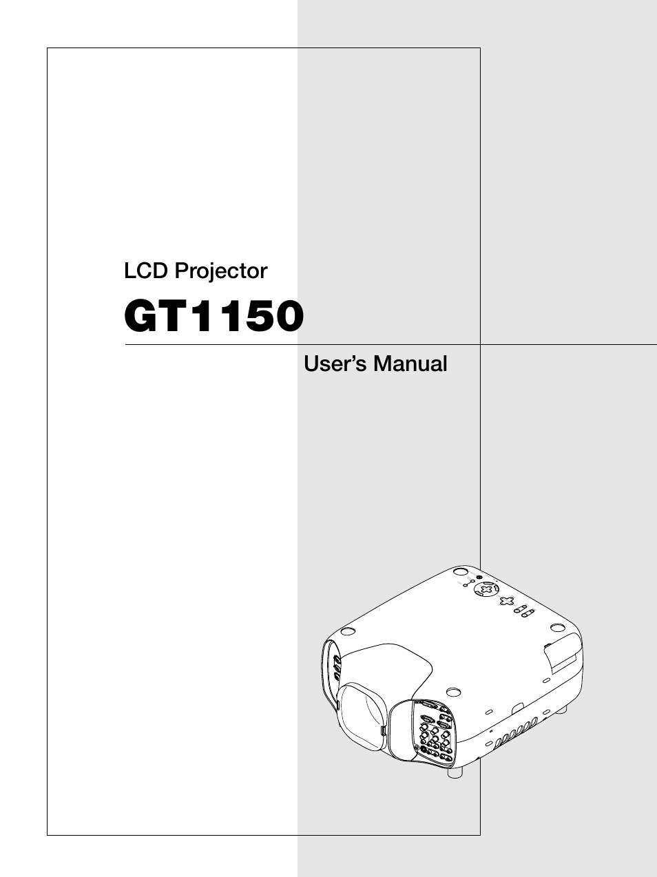 NEC GT1150 User Manual | 79 pages