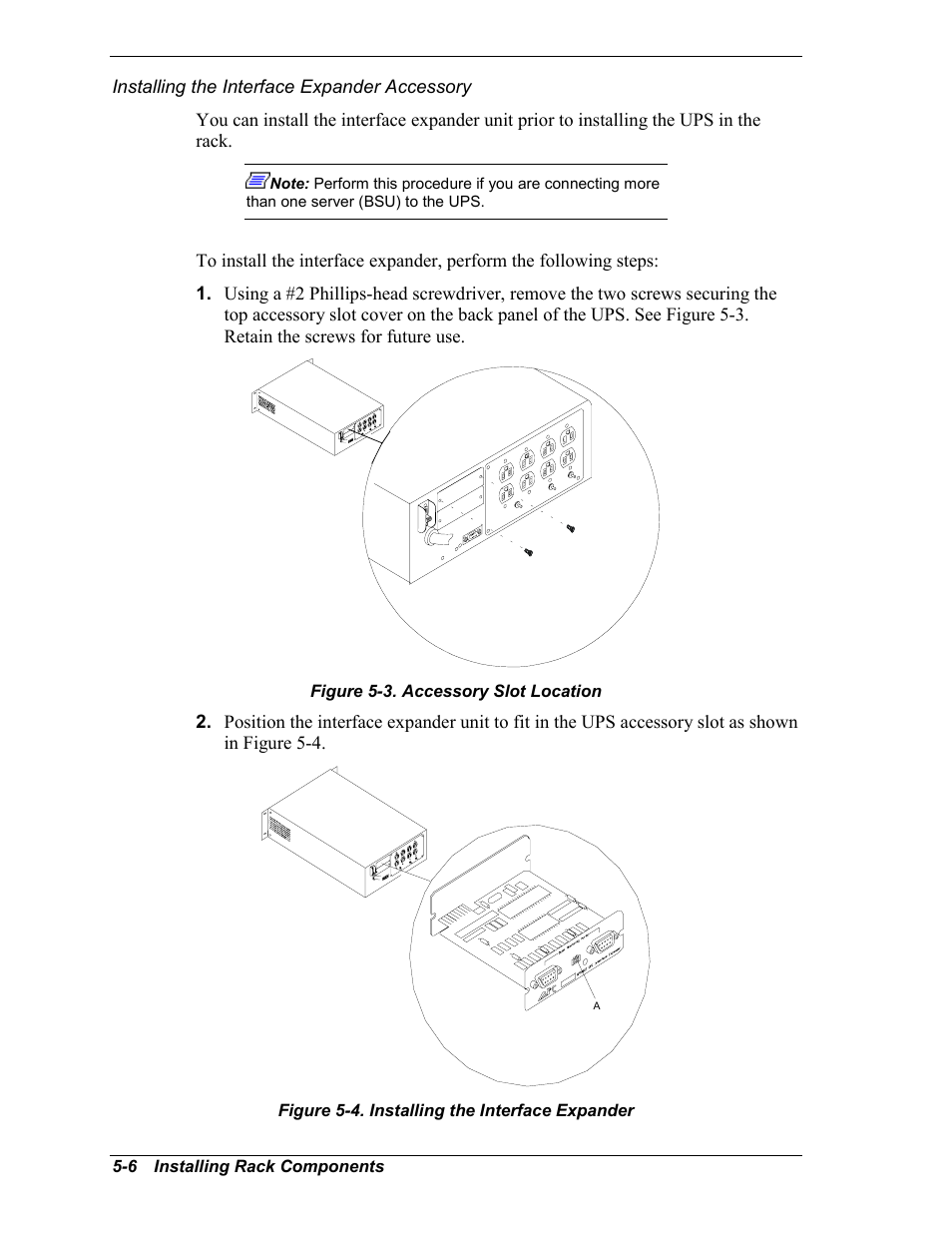Installing the interface expander accessory | NEC EXPRESS800 User Manual | Page 54 / 78