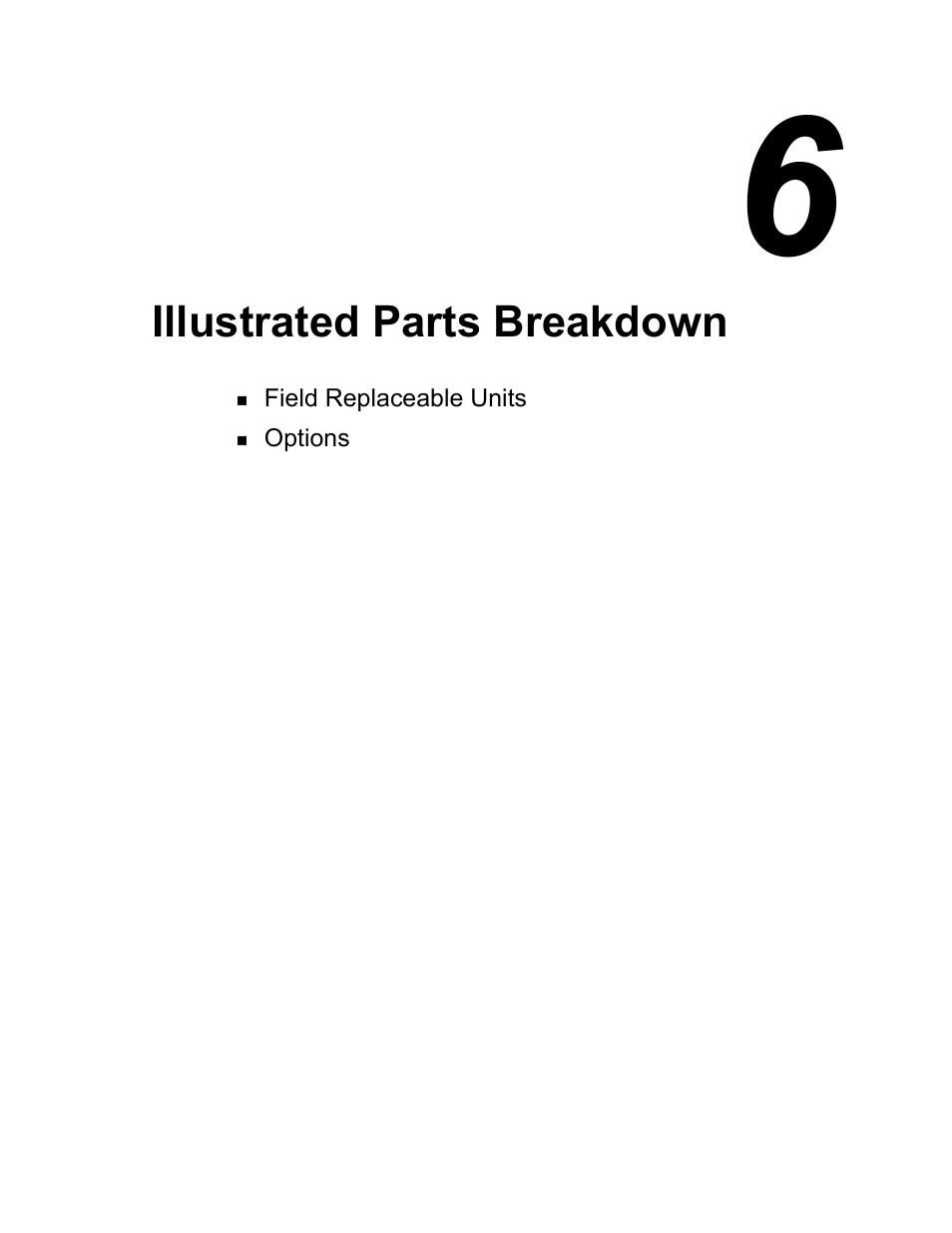 6 - illustrated parts breakdown | NEC EXPRESS800 User Manual | Page 69 / 78