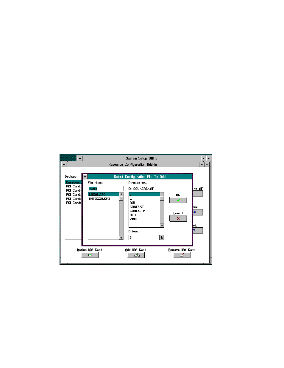 Adding and removing isa boards, Modifying resources | NEC MH4500 User Manual | Page 140 / 186