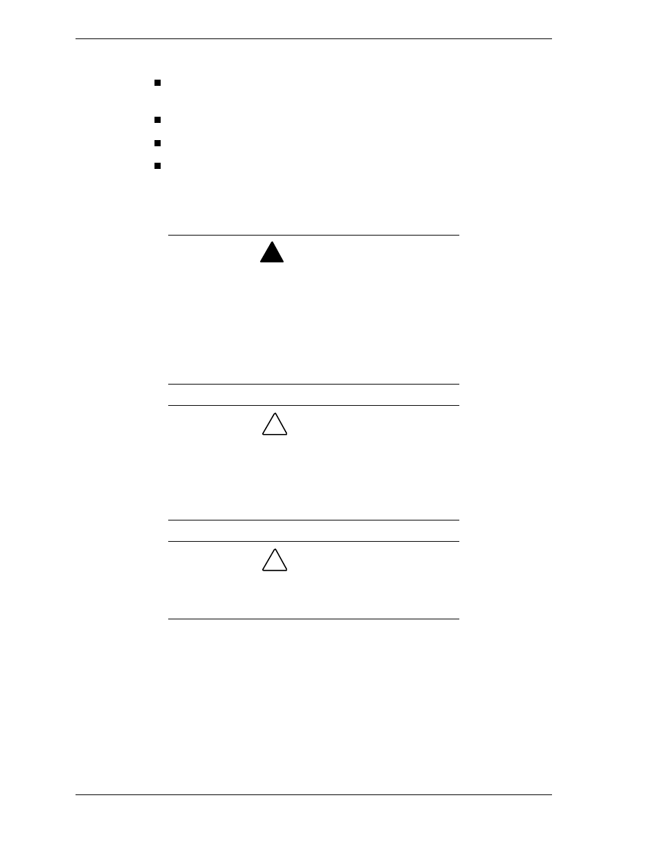 Observing static precautions, Warning, Caution | NEC MH4500 User Manual | Page 72 / 186