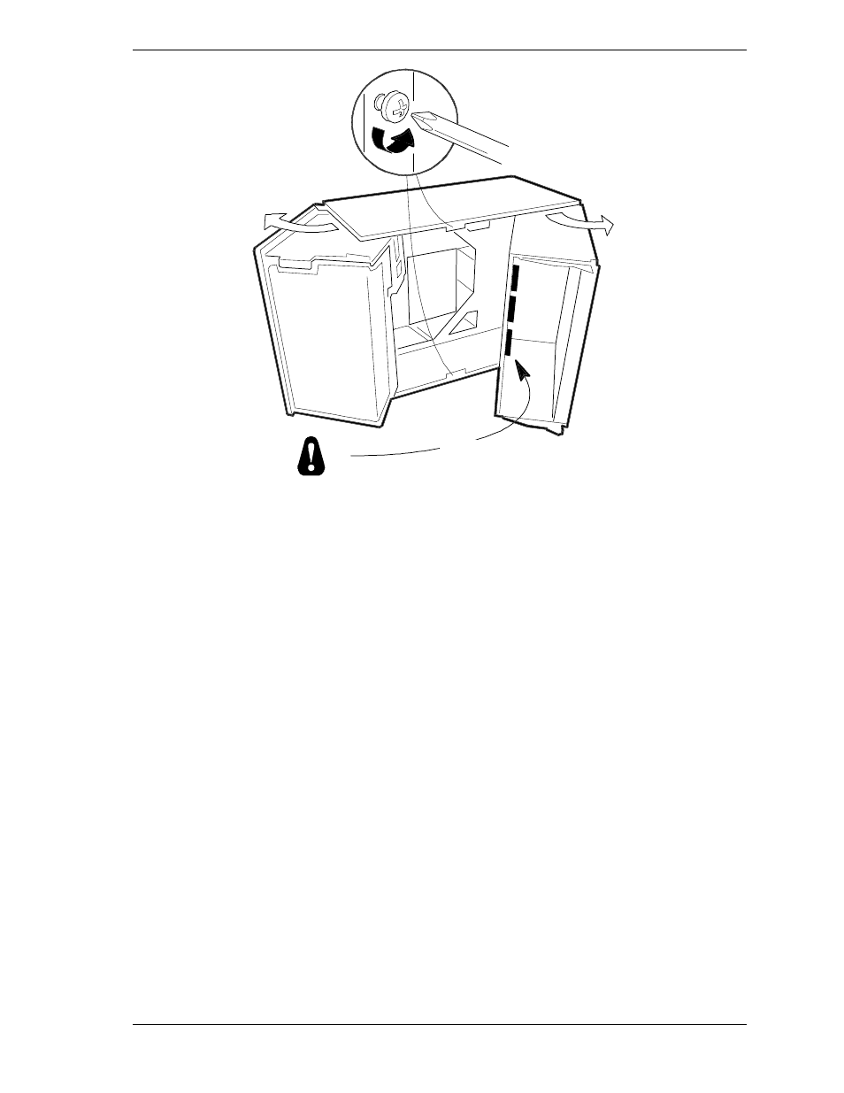 Closing the subchassis and electronics bay, Ba c d | NEC MH4500 User Manual | Page 77 / 186