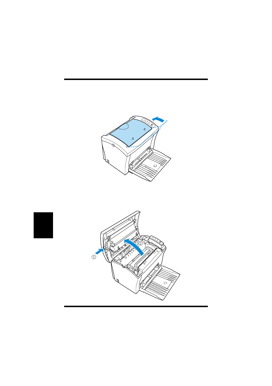 Cleaning the paper feed roller, Cleaning the paper feed roller -16 | NEC PAGEPRO 1100 User Manual | Page 170 / 219