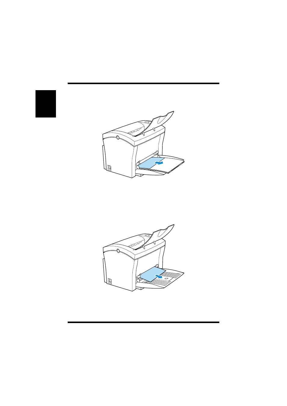 Tray1, Manual feed tray, Tray1 -8 | Manual feed tray -8 | NEC PAGEPRO 1100 User Manual | Page 184 / 219