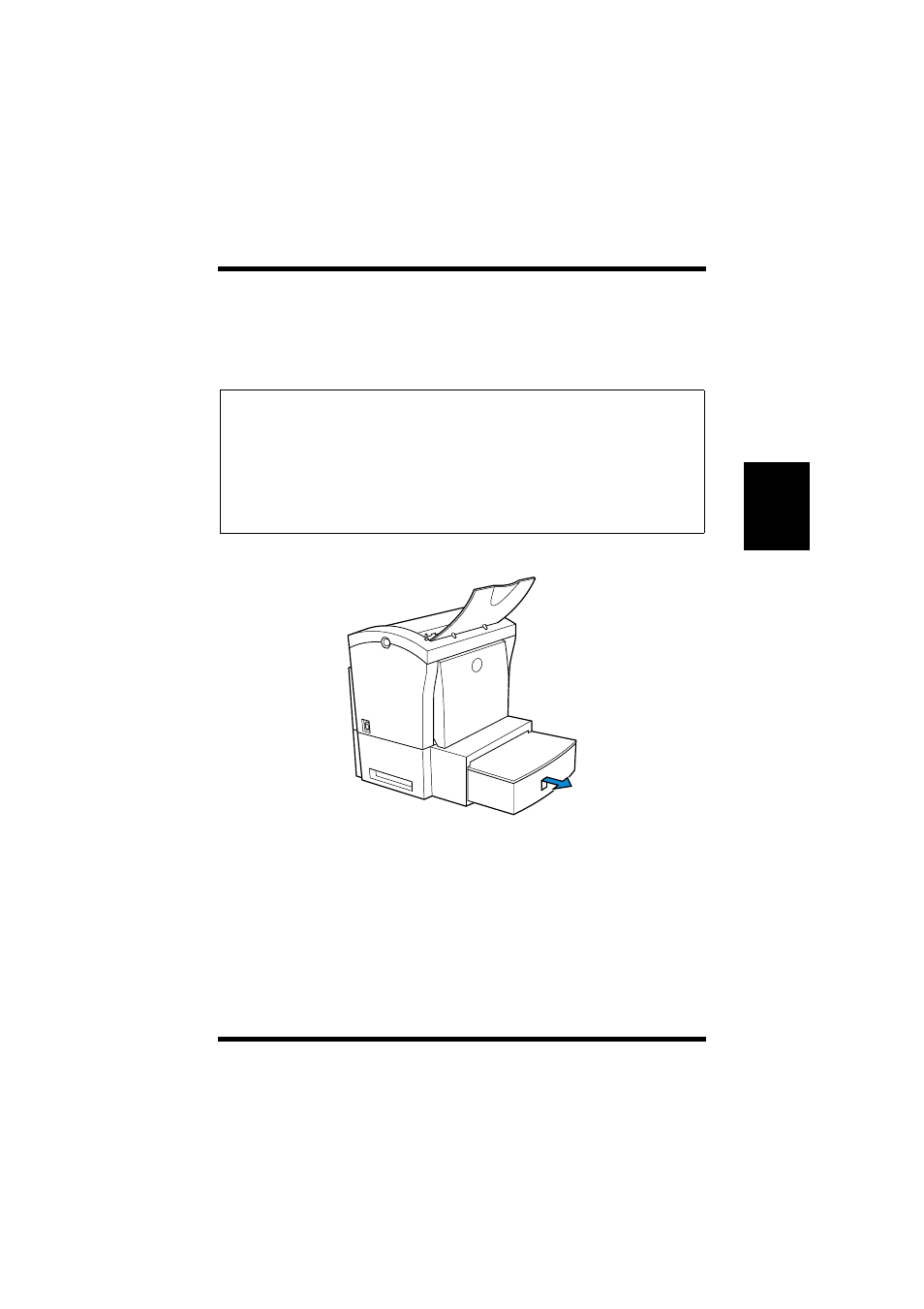 Loading paper onto tray2 (option), Loading paper onto tray2 (option) -13 | NEC PAGEPRO 1100 User Manual | Page 69 / 219