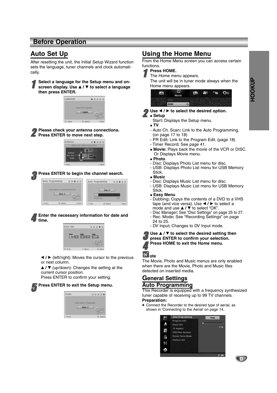 NEC NDRV-62 User Manual | Page 17 / 61