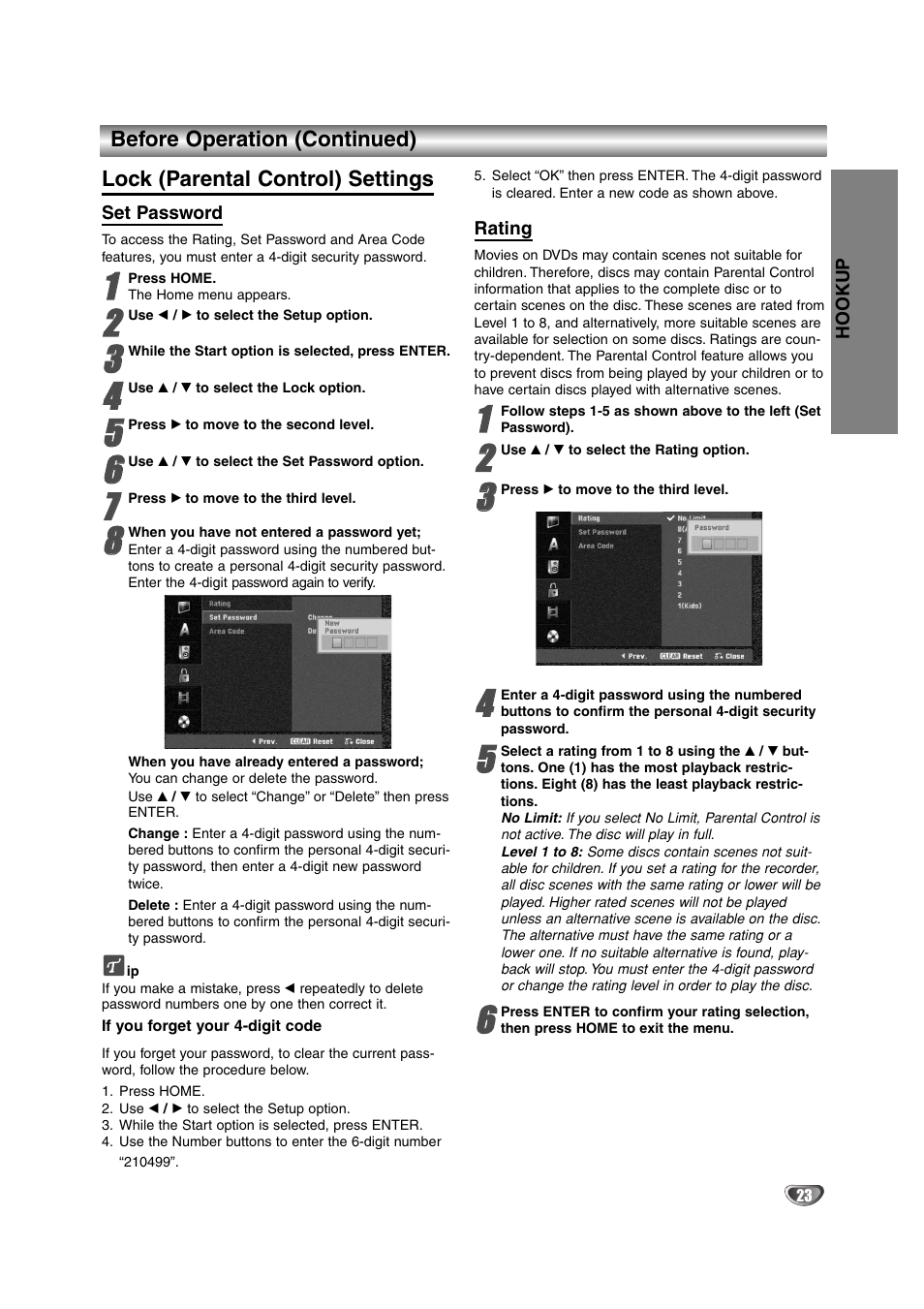 NEC NDRV-62 User Manual | Page 23 / 61