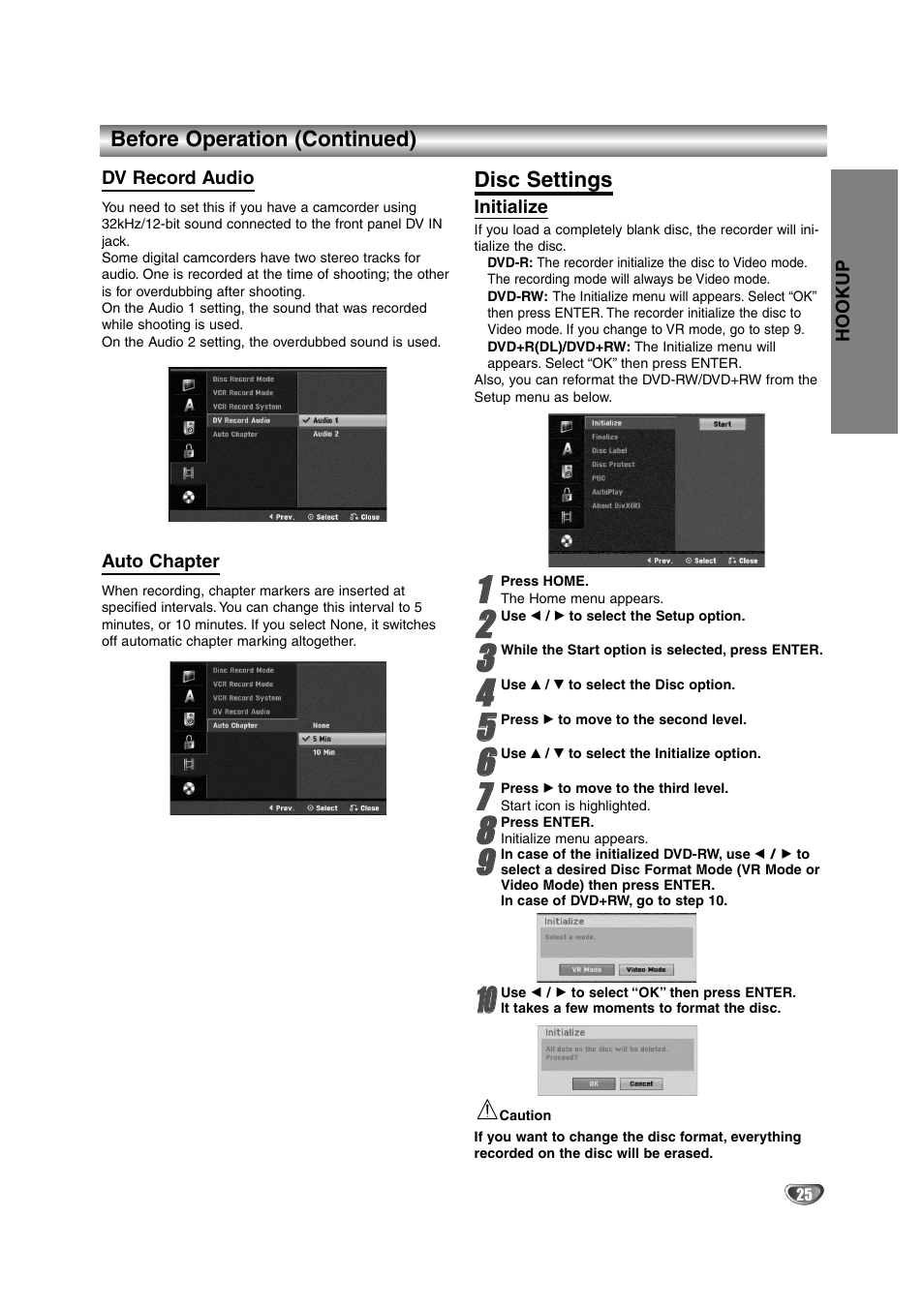 NEC NDRV-62 User Manual | Page 25 / 61