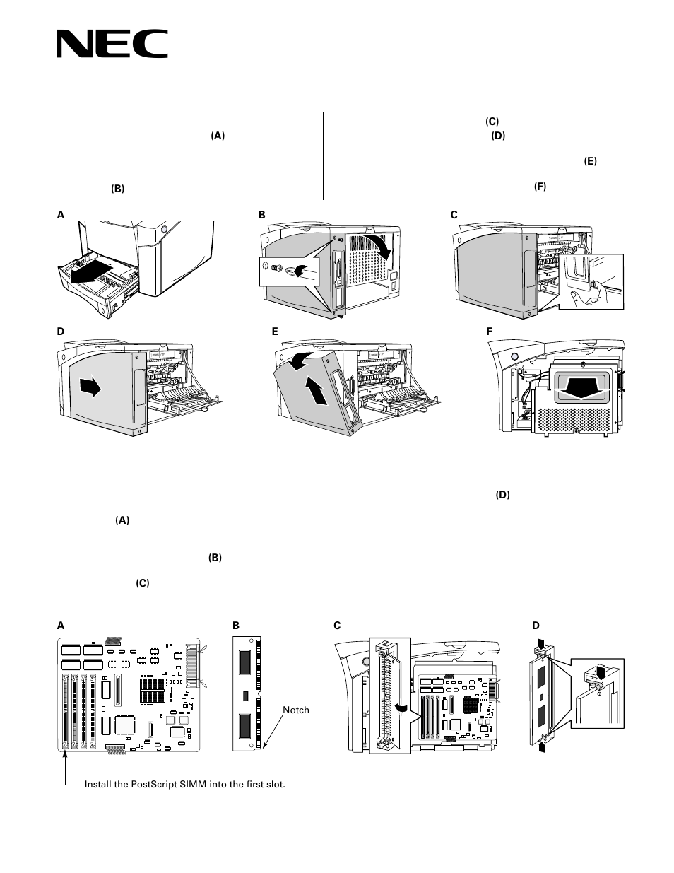 NEC 1800 User Manual | 5 pages