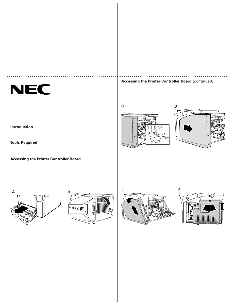 Superscript 1800 | NEC 1800 User Manual | Page 4 / 5