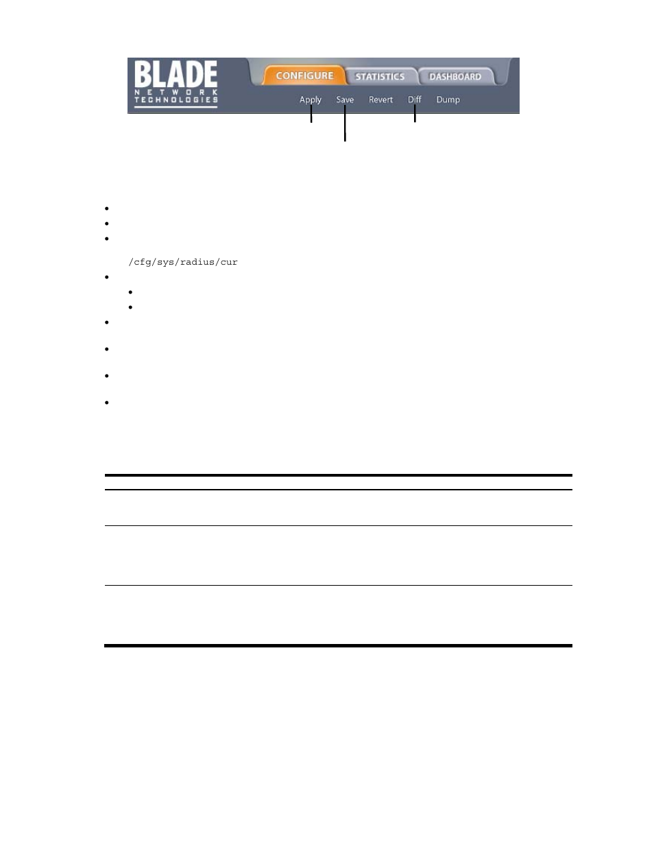 Radius authentication features, User accounts for radius users | NEC INTELLIGENT L2 SWITCH N8406-022A User Manual | Page 17 / 94