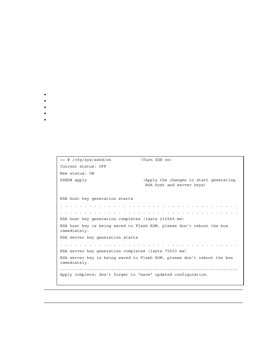 Secure shell and secure copy, Configuring ssh and scp features (aos cli example), Enabling or disabling ssh | NEC INTELLIGENT L2 SWITCH N8406-022A User Manual | Page 23 / 94