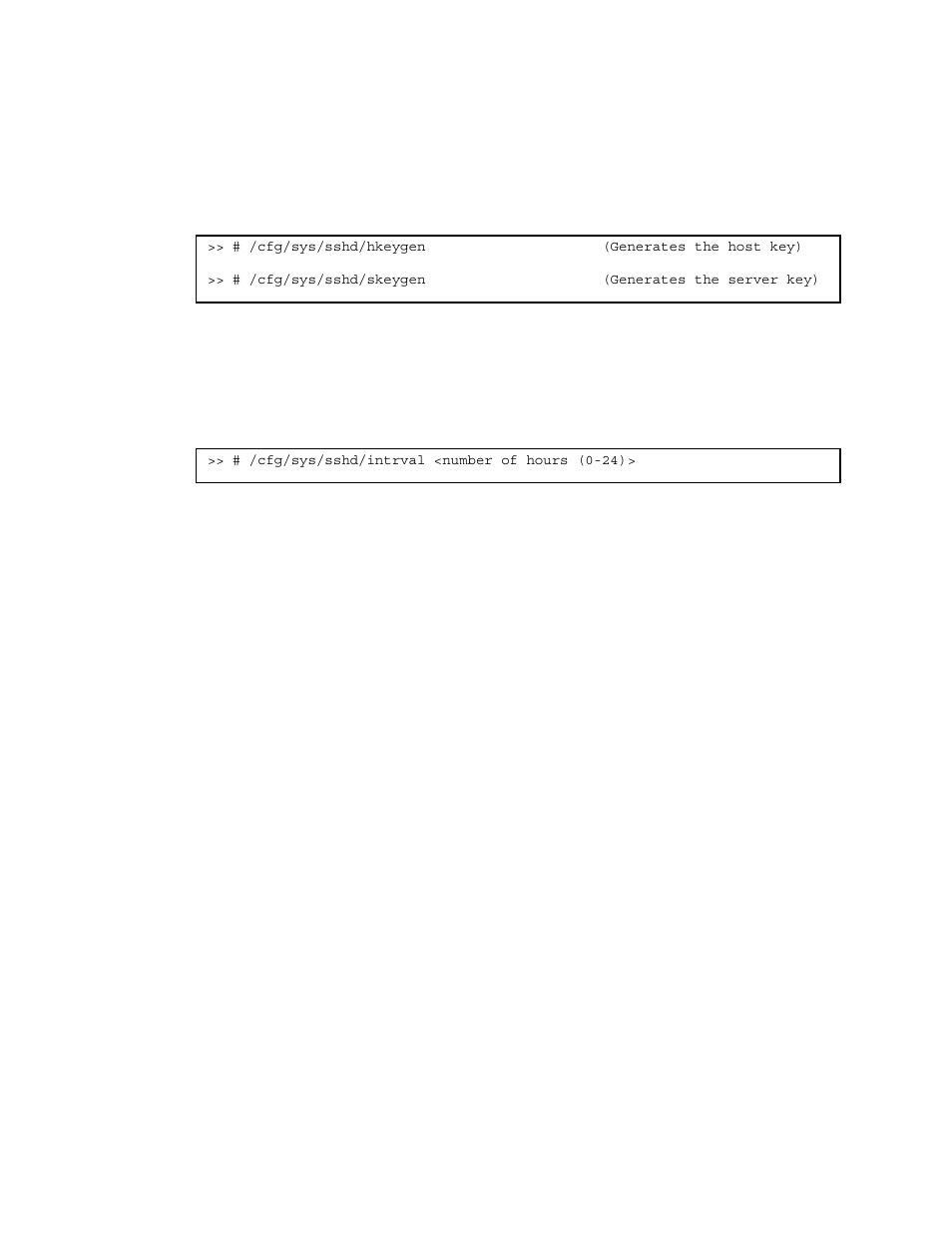 Generating rsa host and server keys for ssh access | NEC INTELLIGENT L2 SWITCH N8406-022A User Manual | Page 26 / 94