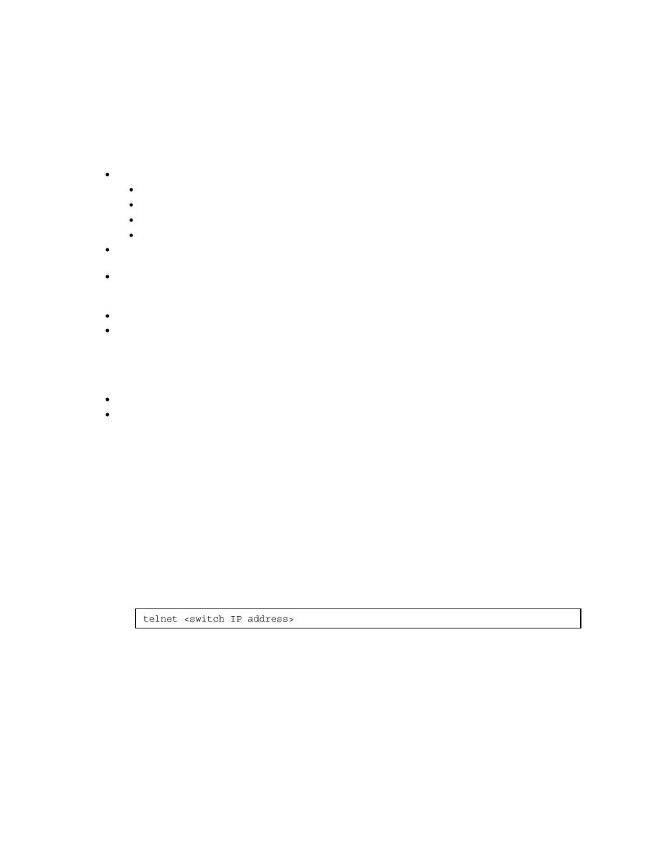 Management network, Connecting through the console port, Connecting through telnet | Connecting through secure shell | NEC INTELLIGENT L2 SWITCH N8406-022A User Manual | Page 7 / 94