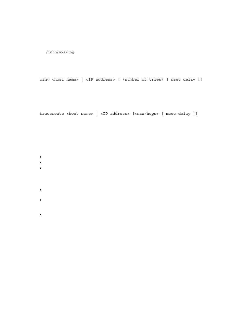 Other network troubleshooting techniques, Console and syslog messages, Ping | Trace route, Statistics and state information, Customer support tools | NEC INTELLIGENT L2 SWITCH N8406-022A User Manual | Page 94 / 94