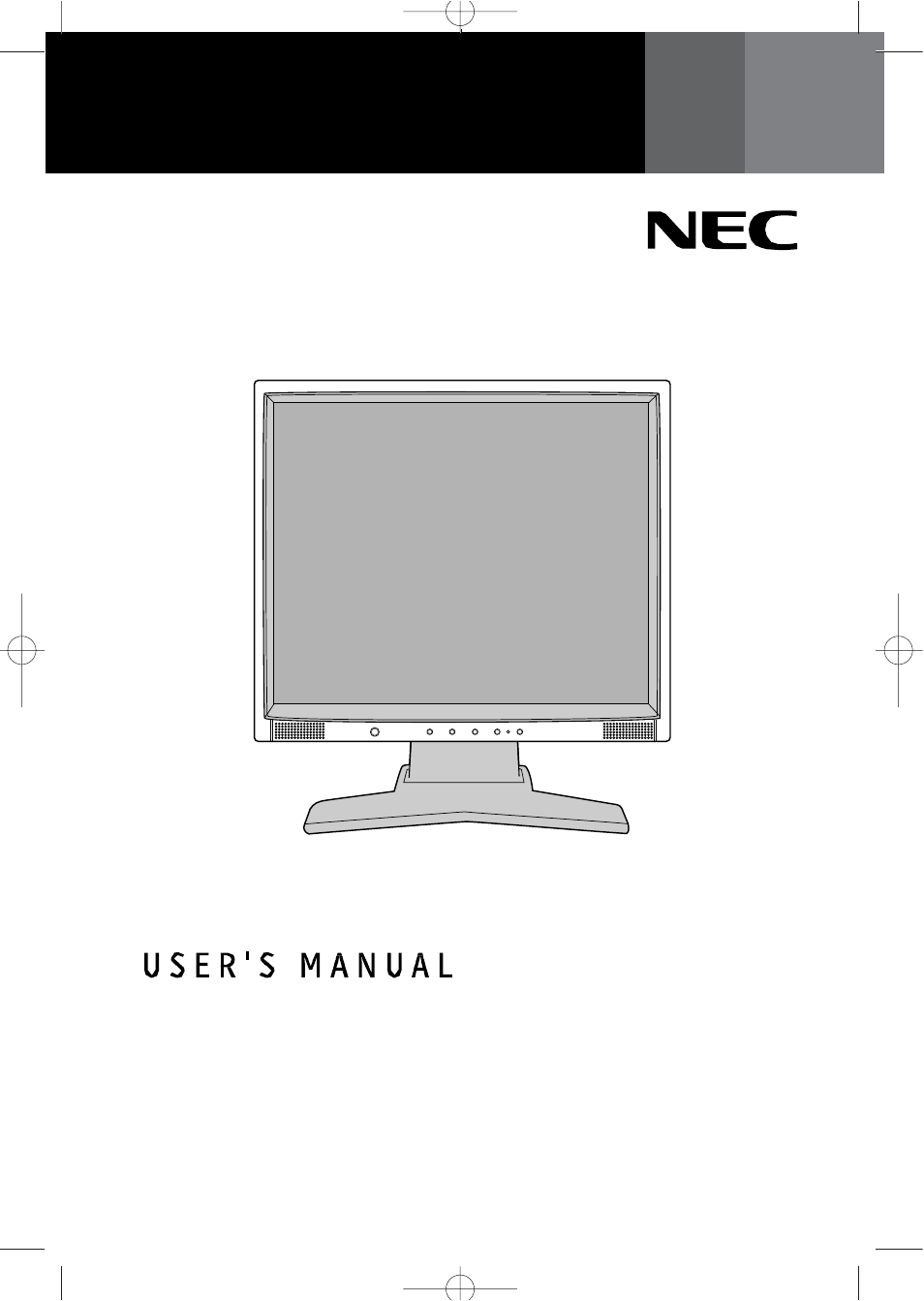 NEC LCD1504M User Manual | 41 pages