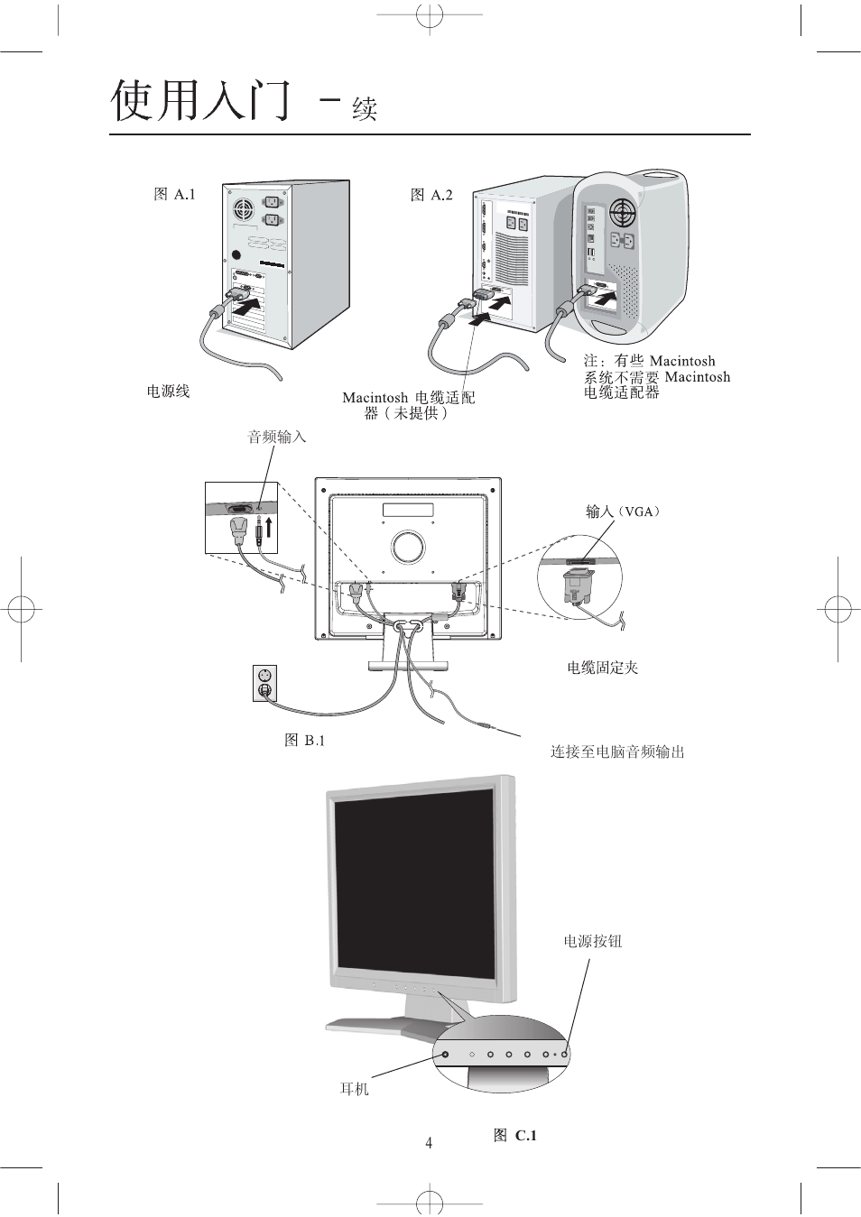 NEC LCD1504M User Manual | Page 6 / 41