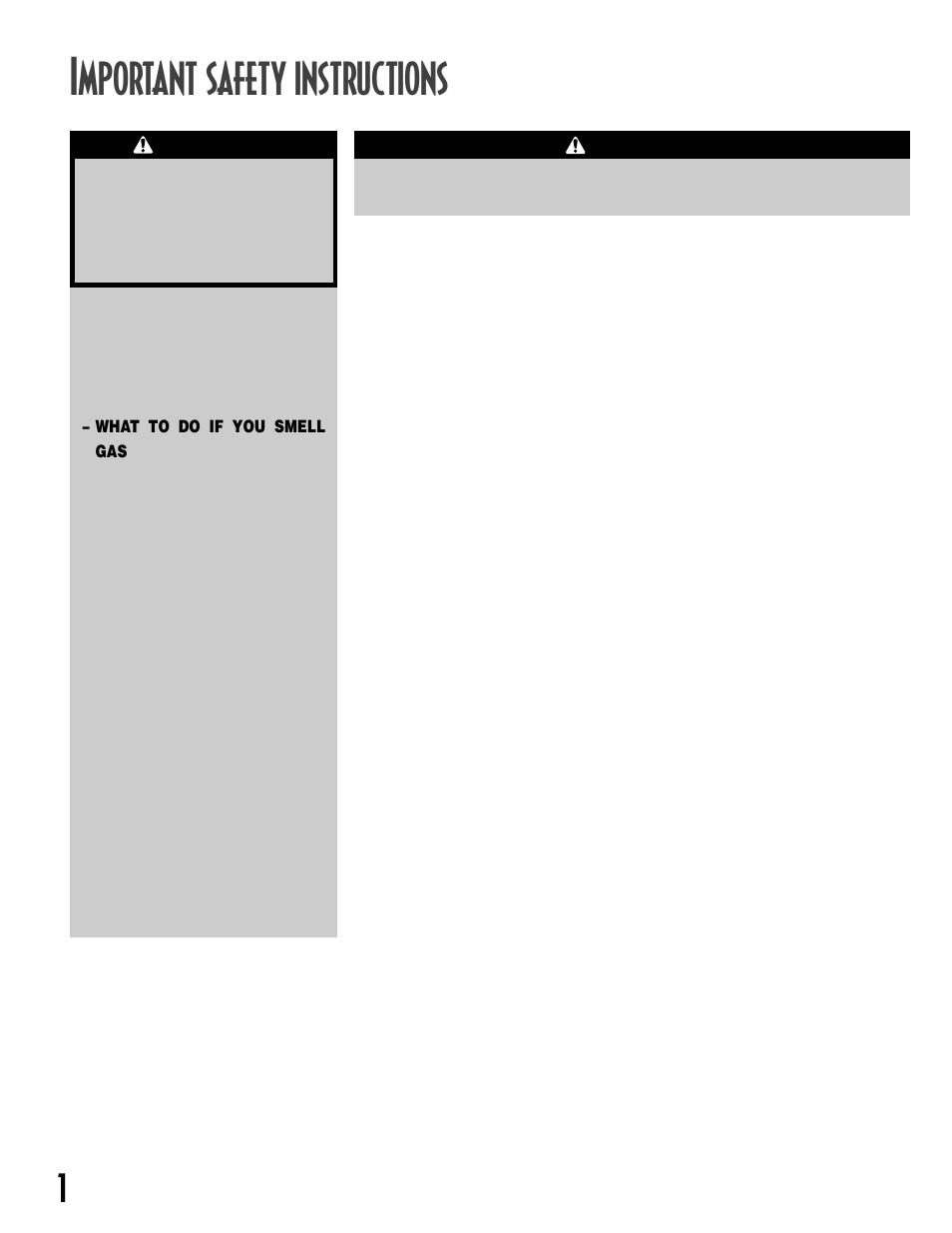 Mportant safety instructions | NEC INTELLIDRY MD-15 User Manual | Page 2 / 36