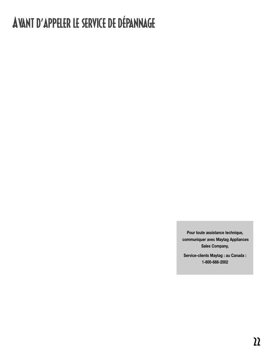 Vant d’appeler le service de dépannage, Vérifier ces points si la sécheuse | NEC INTELLIDRY MD-15 User Manual | Page 23 / 36