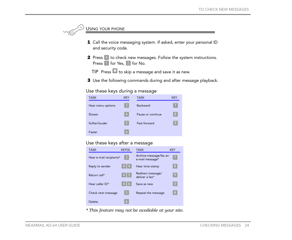 NEC NEAXMail AD-64 User Manual | Page 28 / 154