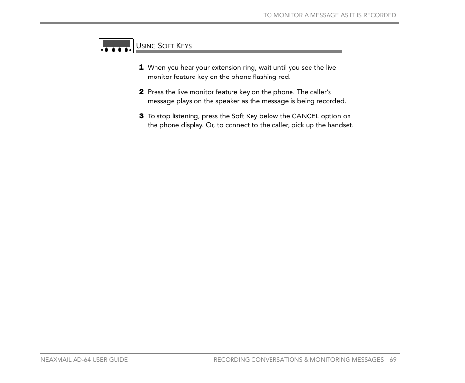 NEC NEAXMail AD-64 User Manual | Page 73 / 154