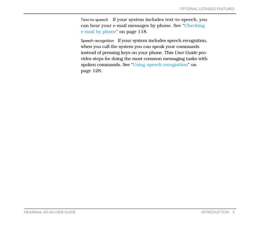 NEC NEAXMail AD-64 User Manual | Page 9 / 154