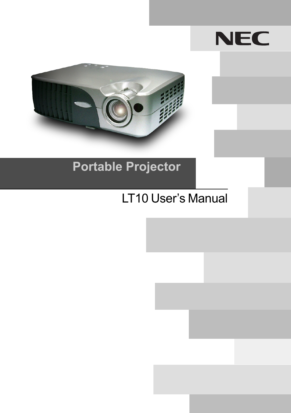 NEC LT10 User Manual | 36 pages