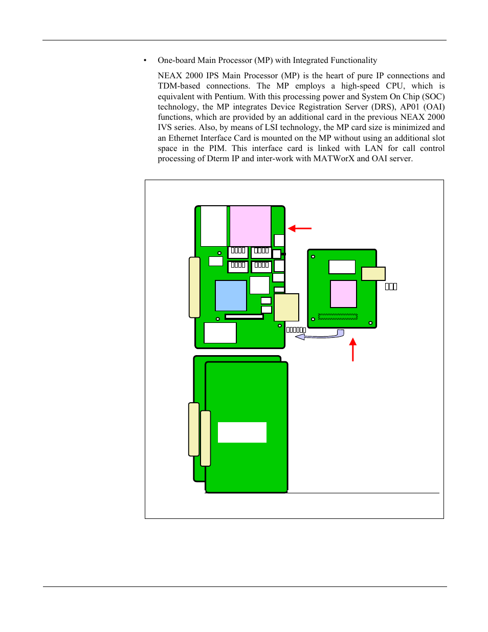 Figure 1-4, Neax 2000 ips mp and ip-pad configuration, Page 4 | Ip pad | NEC NEAX 2000 IPS User Manual | Page 14 / 96