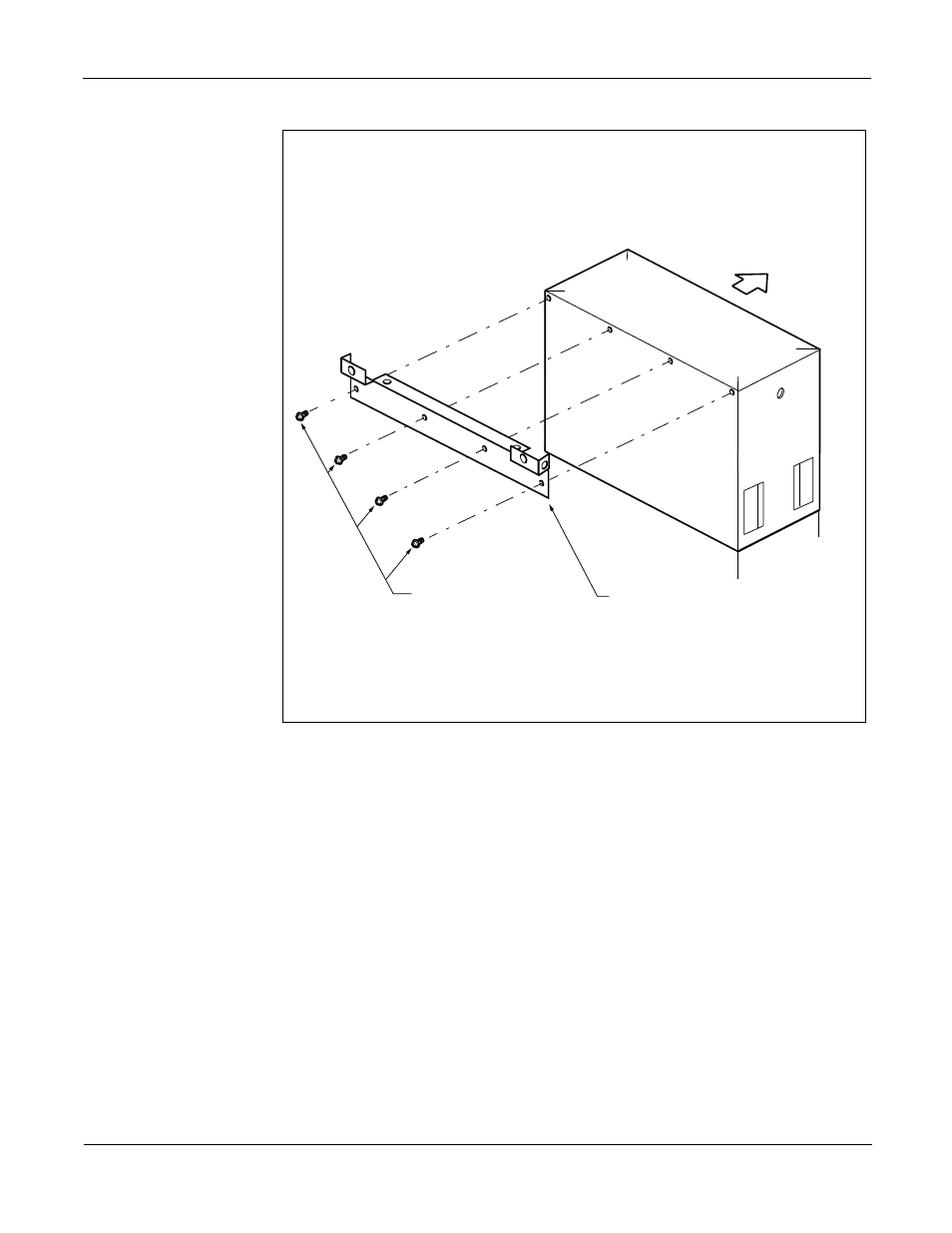 Figure 3-7, Mounting bracket | NEC NEAX 2000 IPS User Manual | Page 43 / 96